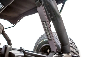 SpiderWebShade Seatbelt Silencers - Grey - JK 4Dr