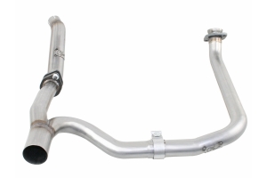 AFE Power Twisted Steel Loop Delete Down-Pipe & Y-Pipe - JK 4dr 2012+