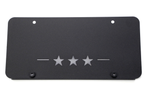 Maximus-3 Low Mount Licence Plate Frame Hawse - JK 2013+