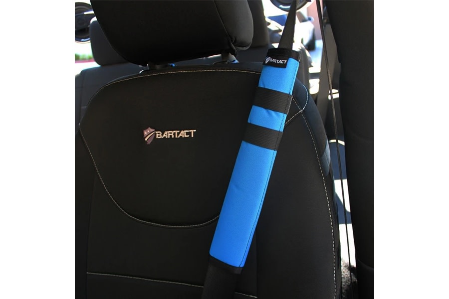 Bartact Universal Seat Belt Covers, Pair - Blue