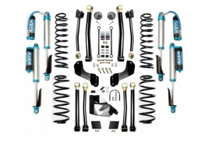 Evo Manufacturing 4.5in Enforcer Overland Stage 4 Lift Kit w/ Comp Adjuster Shocks - JL 4Dr