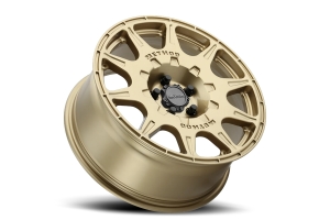 Method Race Wheels 502 Rally Wheel, 17x8 5x4.5 - Gold - TJ/LJ