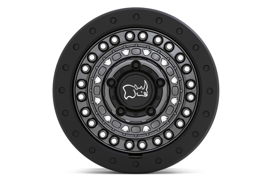 Black Rhino Barricade Wheel, 17x8.5 5x5 -18mm - Gun Black - JT/JL/JK