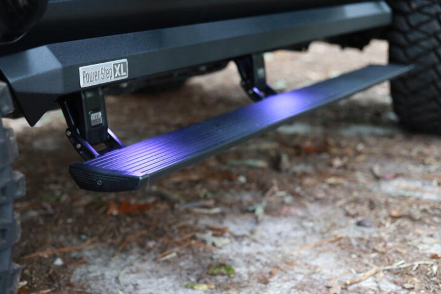 AMP Research Power Step XL Running Boards, LED Lighting - Bronco 4dr 2021+