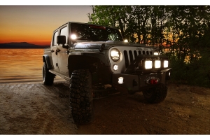 JW Speaker 8700 Evolution J3 Series Headight Kit, Graphite - JK