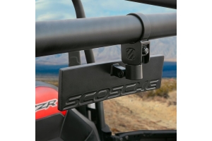 Scosche BaseClamp 9in Panoramic Rear View Mirror 