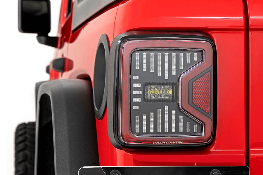 Rough Country LED Tail Lights - JL 