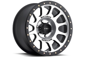 Method Race Wheels 305 NV Series Wheel 17x8.5 6x5.5 Machined Matte Black Lip - Bronco 2021+