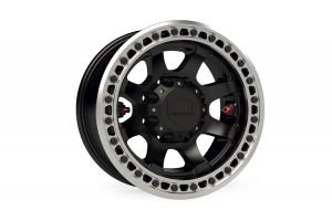 Teraflex Olympus Beadlock Off-Road Wheel, 8x6.5 -25mm - Metallic Black