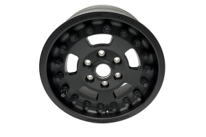 Hutchinson Rock Monster Beadlock Wheel 17x8.5 6x5.5 10mm Offset Black - Bronco 2021+