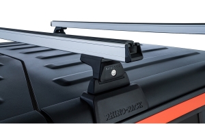 Rhino Rack Heavy Duty Silver 2 Bar Roof Rack w/ Backbone and RLT600 Legs   - JT