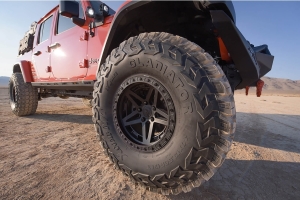 Addictive Desert Design Rock Fighter Matte Black Wheel, 17x9 5x5 - JT/JL/JK