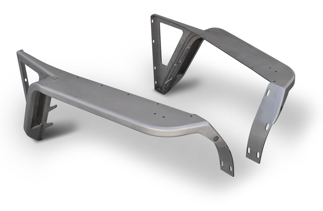 Poison Spyder DeFenders Taper Flares Front 3in Steel - YJ