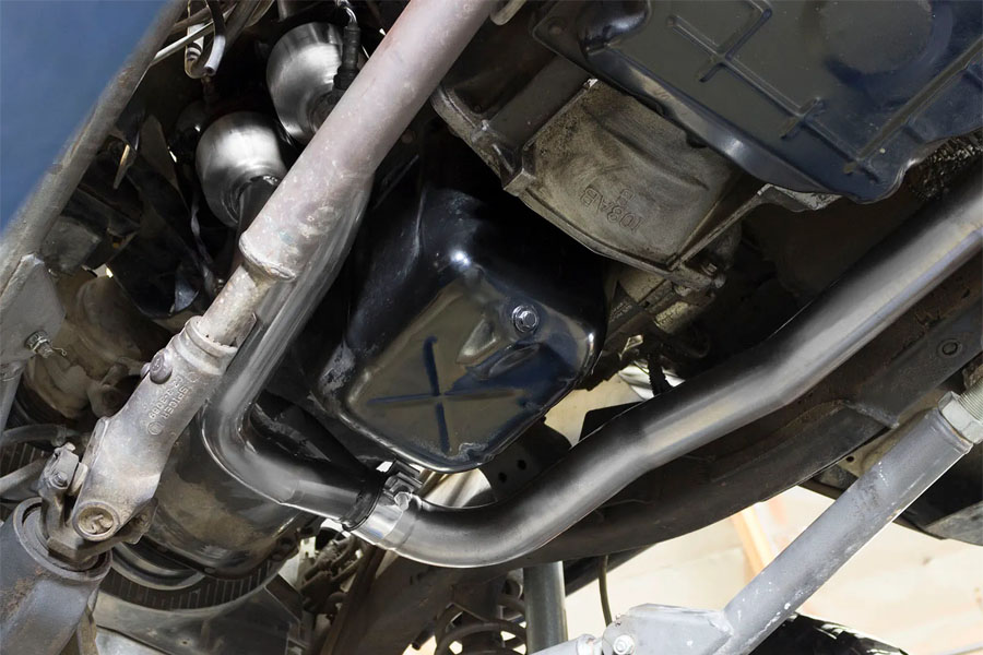 aFe POWER Direct Fit Catalytic Converter Replacement Front - 2000-03 TJ 4.0L