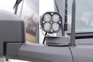 LOD Black Ops Single A-Pillar Base Light Mount - Black - Bronco 2021+