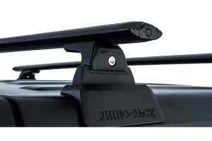Rhino Rack Vortex Black 2 Bar Roof Rack w/ Backbone and RTL600 Legs   - JT