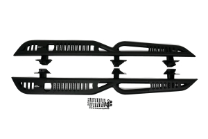 DV8 Offroad OE Plus Series Side Steps - Black - Bronco 2021+ 4dr