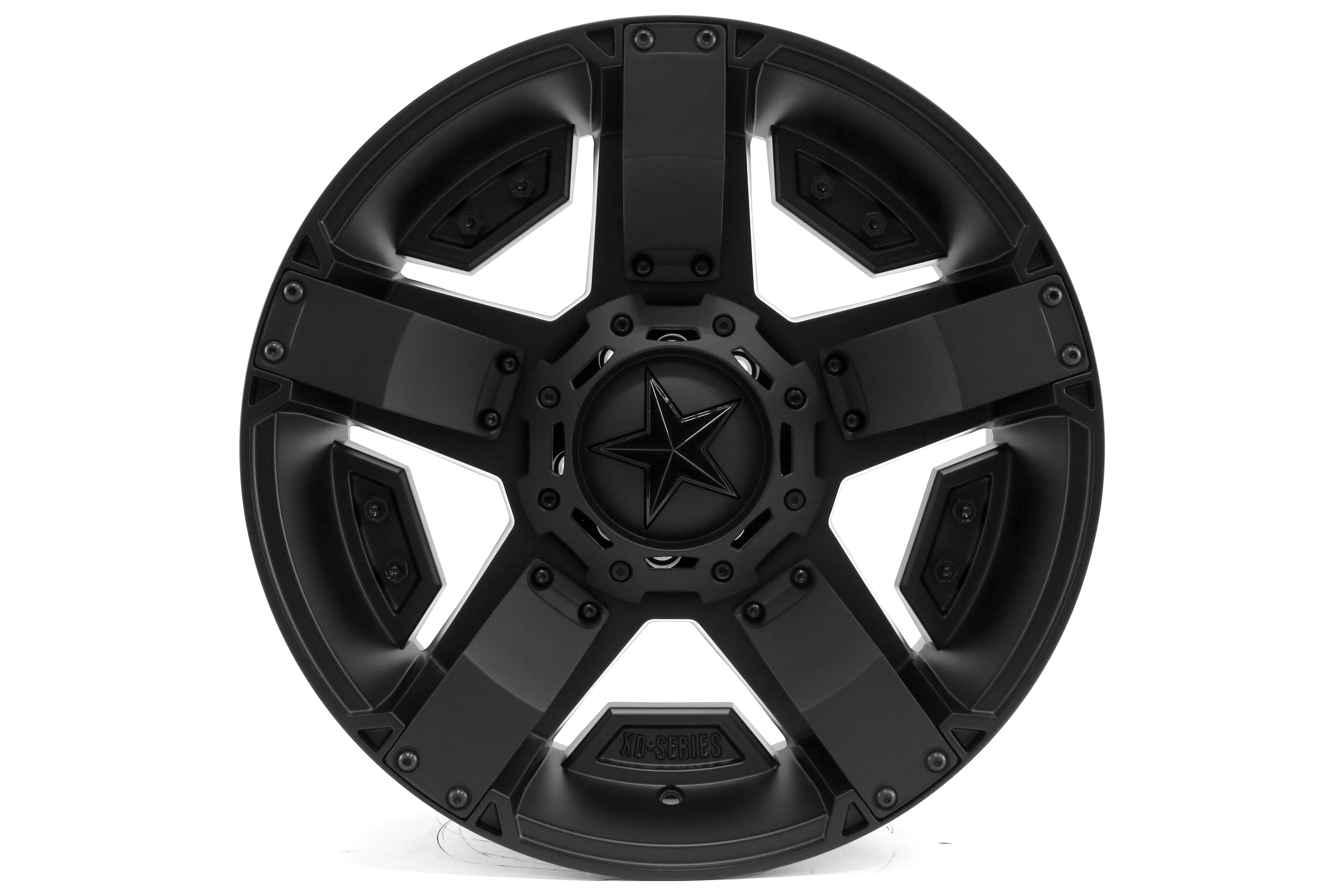 XD Series XD811 Rockstar II Wheel 20x9 5x5/5x5.5 12mm Offset Matte Black - CJ/JK/JL/JT