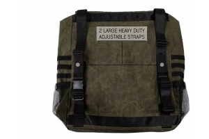 Overland Vehicle Systems Extra Large Trash Bag Tire Mount, Waxed Canvas