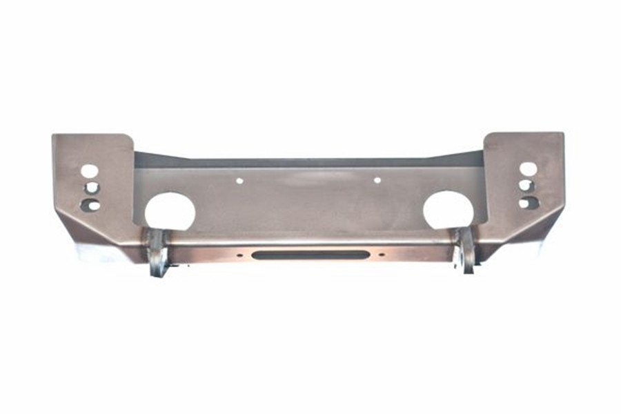 Motobilt Steel Stubby Front Bumper - Bare - LJ/TJ/YJ