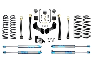 Evo Manufacturing HD 4.5in Enforcer Overland Stage 3 Lift Kit w/ King 2.0 Shocks - JL 