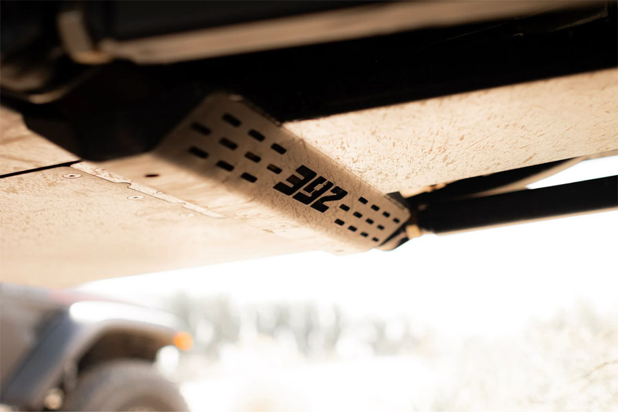 Clayton Off Road Engine Skid Plate Only - Bare - JL 392