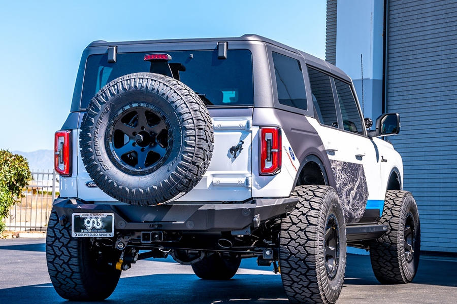 Borla Performance Axle-Back Exhaust System ATAK, Black  - Bronco 2021+