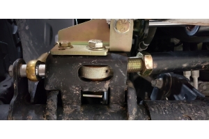 Clayton Steering Stabilizer Relocation Bracket Kit  - JT/JL 