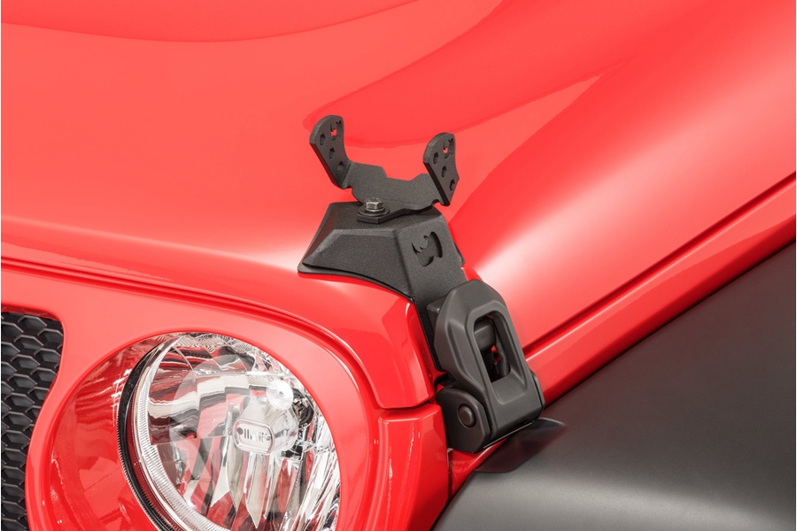 Go Rhino Hood Latch Light Mount Pods - Pair - JT/JL