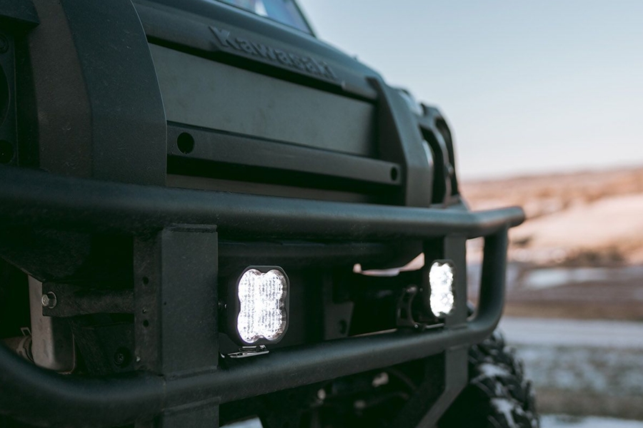 Diode Dynamics SS3 White Pro LED Pod Pair, Flood - Amber