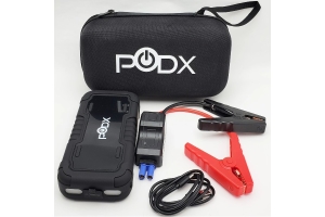 POD-XTREME Industrial-Grade Automotive (12V) Jump-Starter for Gas or Diesel Engines plus Personal Power Pack