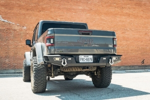 Road Armor Identity Rear Bumper, Texture Black - TJ