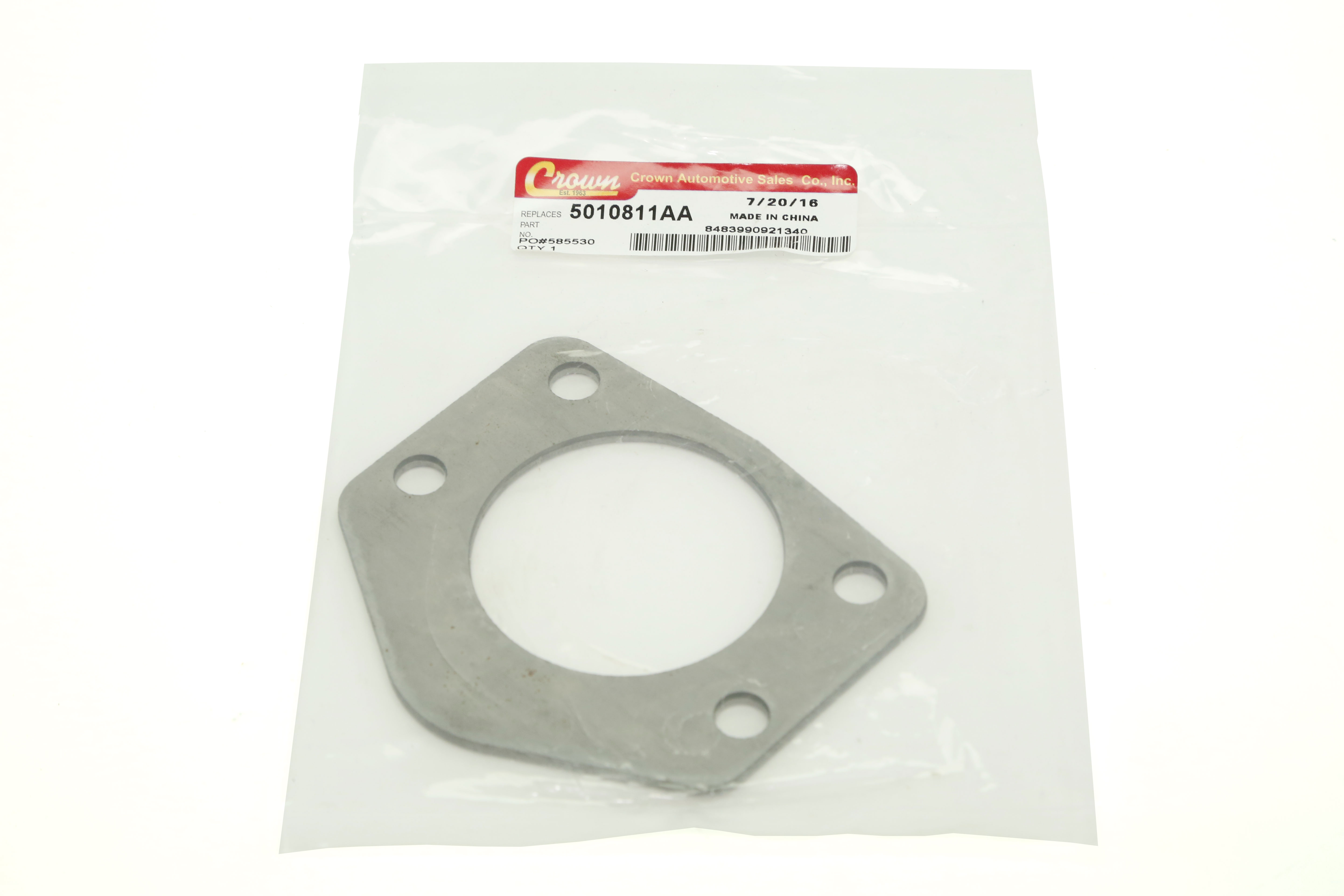 Crown Automotive Axle Seal Retainer - Drum Brake - TJ