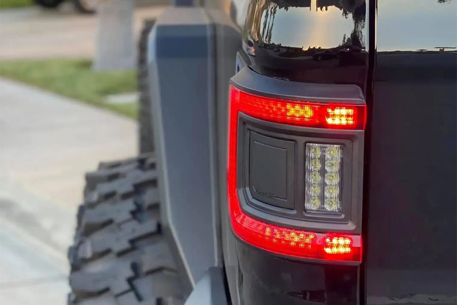 Oracle V2 Flush Mount LED Tail Lights - Standard Red Lens - JT