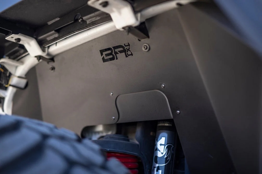 Body Armor Front Fender Liners - Black - JT/JL