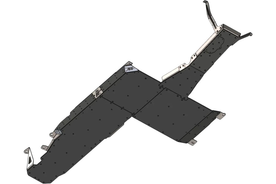 Next Venture Motorsports 7000-Series Aluminum Belly Skid - JT 3.6L