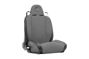 Smittybilt  XRC Suspension Seat, Passenger Side, Grey/Black - JK/TJ/LJ/YJ/CJ