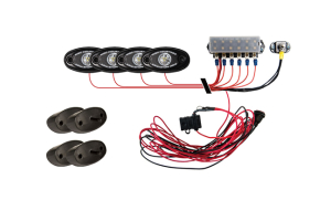 Rigid Industries A-Series Boat Deck Light Kit Blue