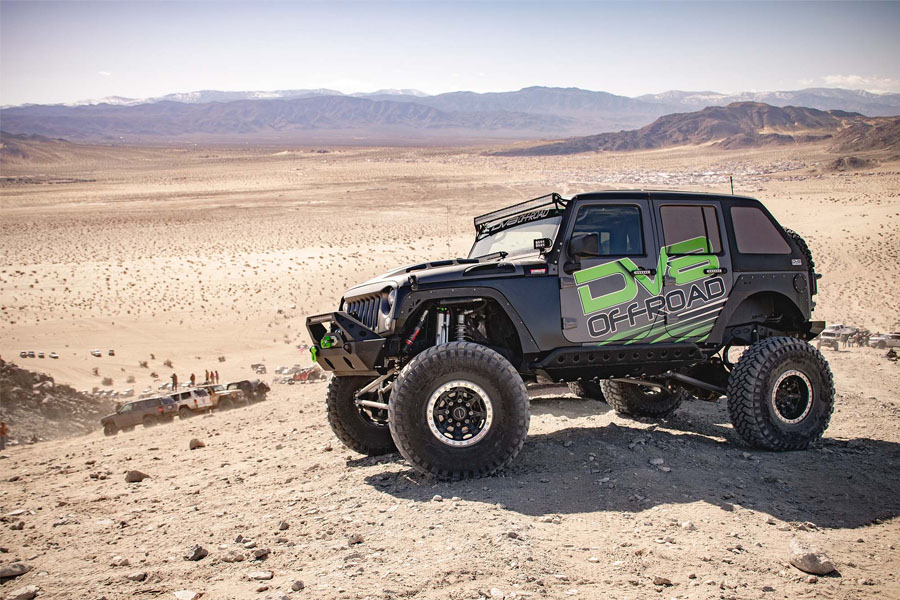 DV8 Offroad Heat Dispersion Hood - JK