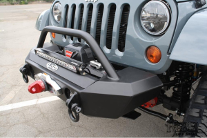 LOD Offroad Signature Series Shorty Front Bumper w/Bull Bar Black