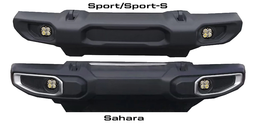 Baja Designs Squadron SAE Amber Fog Pocket Kits - JT Overland/JL Sahara