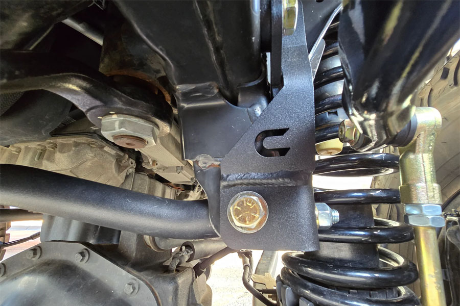 Clayton Off Road Front Track Bar Bracket Brace - JL/JT