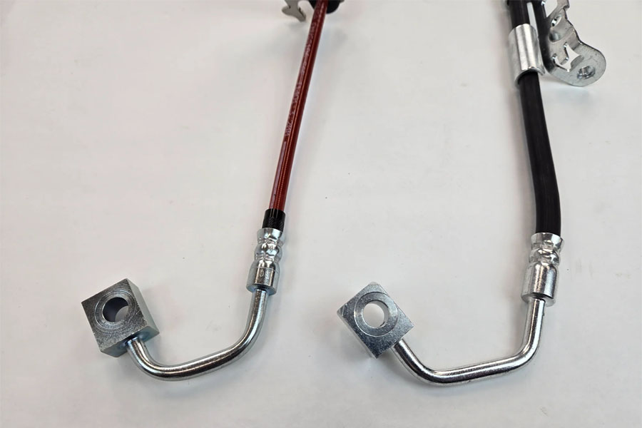Clayton Off Road HD Front Extended Brake Lines 40in - JL/JT