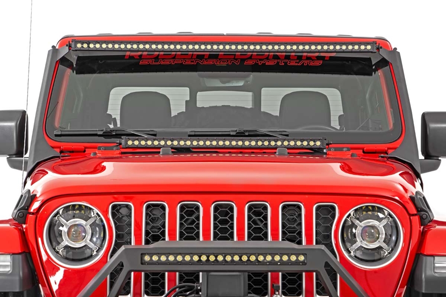 Rough Country 50in Spectrum Single Row LED Light Kit - JT/JL