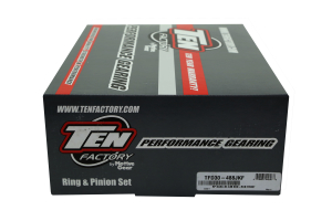 Ten Factory by Motive Gear Dana 30 4.88 Front Ring and Pinion Set - JK
