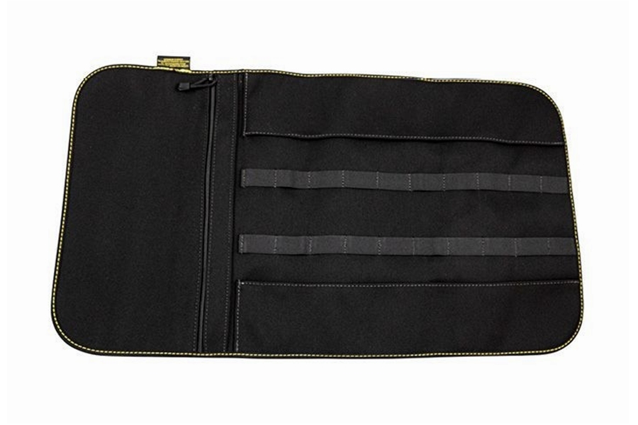 Bestop Roll Up Tool Bag - Black Twill 