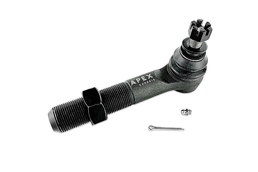 Apex Chassis 2.5 Ton Drag Link Kit, Black Aluminum - Yes Flip - JT/JL 