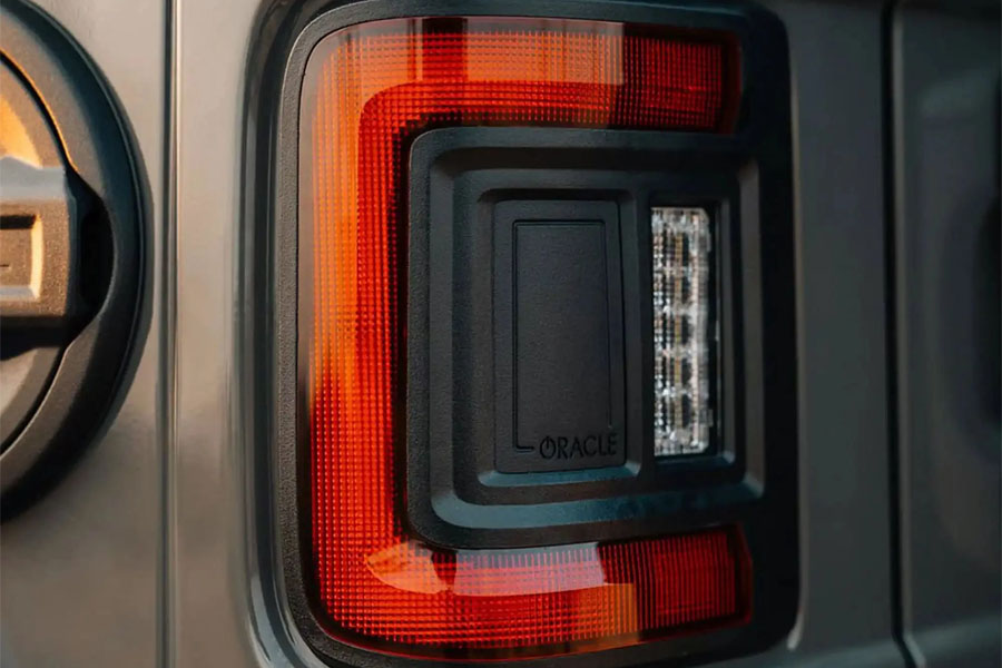 Oracle V2 Flush Mount LED Tail Lights - Standard Red Lens - JL