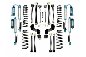 Evo Manufacturing 2.5in Enforcer Overland Stage 4 Lift w/ Comp Adjuster Shocks - JL 