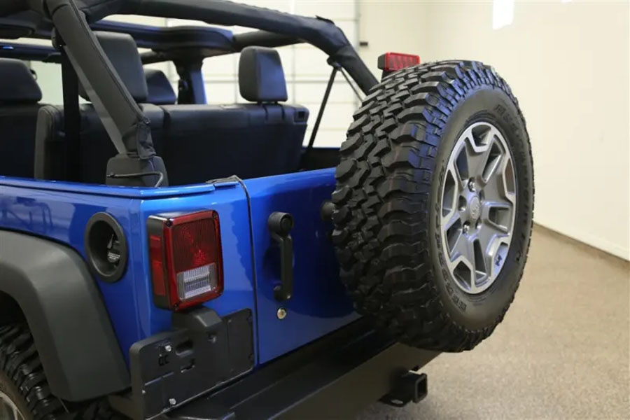 Rock Hard 4x4 Spare Tire Relocation Bracket 1.5in - JK